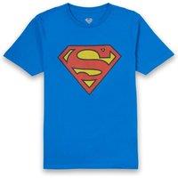 DC Comics DC Originals Official Superman Shield Men's T-Shirt - Royal Blue | Size: 2XL