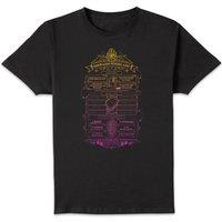 Harry Potter School List Men's T-Shirt - Black | Size: 2XL