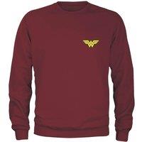 DC Comics DC Wonder Woman Unisex Sweatshirt - Burgundy | Size: Small