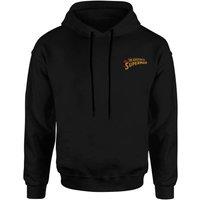 DC Comics DC Superman Embroidered Unisex Hoodie - Black | Size: Medium