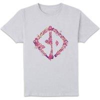 Scooby Doo Scooby-Doo Floral Men's T-Shirt - White | Size: Large