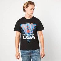 Back To The Future 1985 California USA Car Unisex T-Shirt - Black | Size: 2XL