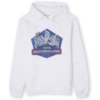 Ghostbusters Marshmallows Unisex Hoodie - White | Size: Large