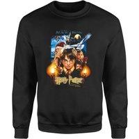 Harry Potter The Sorcerer's Stone Sweatshirt - Black | Size: Large