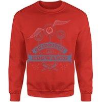 Harry Potter Quidditch At Hogwarts Sweatshirt - Red | Size: 2XL