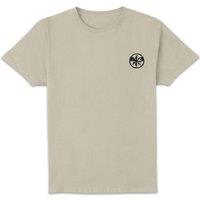 Marvel Captain Linocut Unisex T-Shirt - Cream | Size: 2XL