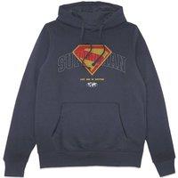 DC Comics Superman 'Last Son Of Krypton' Hoodie - Navy | Size: Medium
