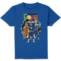 Marvel Fantastic Four Universe Unisex T-Shirt - Blue | Size: XL