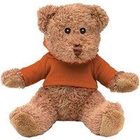 MidOcean Johnny Teddy Bear Plush Toy in Orange