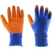 Scan Thermal Waterproof Latex Coated Gloves | Size: Medium