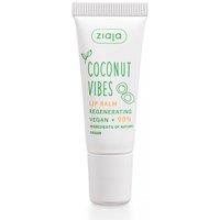 Ziaja Coconut Vibes Lip Balm 10ml in White