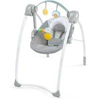 Ingenuity Sun Valley Milestone Foldable Baby Swing 6-Speed Grey From 0-9 Months