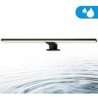 BRILONER Black LED Bathroom Mirror Light 10W 1000lm IP44