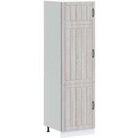 Berkfield Home Kitchen Cupboard Lucca Grey Sonoma Engineered Wood