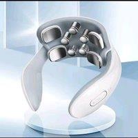 VOGREX Nerve Stimulation Device For Neck Anxiety Relief in White