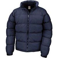 Result Men's Holkham Down Feel Water Repellent Jacket in Navy | Size: Medium