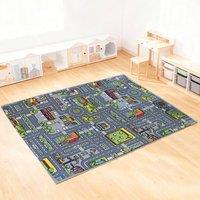 Havendro 80x120cm City Village Play Rug for Kids | Size: 100 cm x 1200 cm