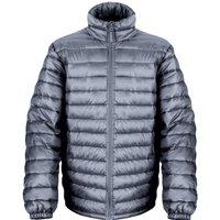 Result Men's Ice Bird Padded Winter Jacket (Water Repellent & Windproof) in Grey | Size: XL
