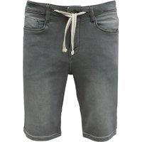 Smart Living Men's Mens Casual Jogger Shorts with Elastic Waist & Pockets in Grey | Size: Large