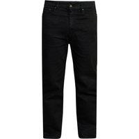 Duke Clothing Men's Rockford Carlos Stretch Jeans in Black | Size: 34S