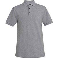 Brook Taverner Men's Hampton Cotton Polo Shirt in Grey | Size: Small
