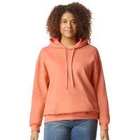 Gildan Men's Softstyle Midweight Hoodie in Tangerine | Size: Medium