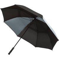 Floso Men's Jeff Windproof Golf Umbrella in Grey
