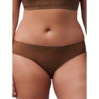Chantelle Women's SoftStretch Mini Brief in Brown