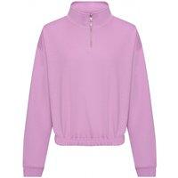 AWDis Women's Cropped Sweatshirt in Lavender | Size: Medium