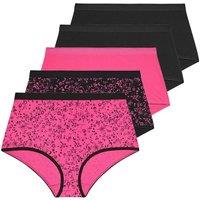 Yours Women's 5 Pack Celestial Print Full Briefs | Size: 18-20