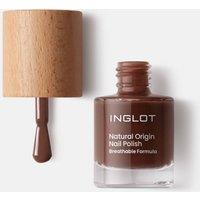 INGLOT Women's Natural Origin Nail Polish in True Ebony | Size: 8ml