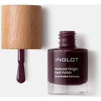 INGLOT Women's Natural Origin Nail Polish in Dry Merlot | Size: 8ml