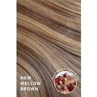 Lullabellz Women's Feathered Fringe Clip In Bangs in Mellow Brown