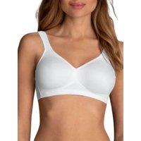 Anita Women's Twin Moulded Soft Bra in White | Size: 48C