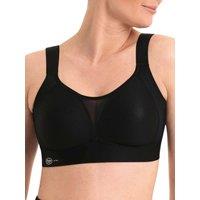 Anita Women's Smart Control Sports Bra in Black | Size: 36F