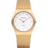 Bering Time Women's 11935-334 35mm Quartz Watch in Gold