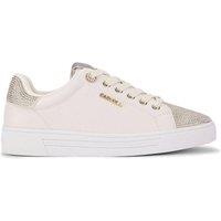 Carvela Women's 'Daze Toe Cap' Trainers in White | Size: 3