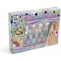 GL Style Kids Fashion Foil Nails Set