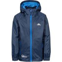 Trespass Qikpac Waterproof Packaway Jacket in Navy | Size: 7-8 Years