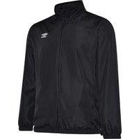 Umbro Boy's Club Essential Light Waterproof Jacket in Black | Size: 13 Years