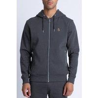 Luke 1977 Men's Berlin 1000 Zip Hoodie in Charcoal | Size: 2XL