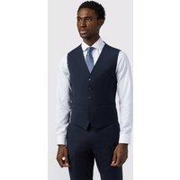 Alexandre Silver Label Men's Eldon Navy Waistcoat | Size: 40R