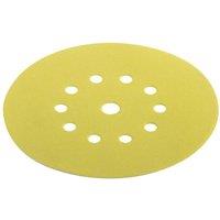 Flex Power Tools D225-10 Sf-P40 Ve12 Xtreme Sandpaper Disc 225mm X P 40 12 Pack in Yellow