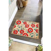 My Mat Nylon Indoor Pattern My Floral Blooms | Size: 50 cm x 75 cm