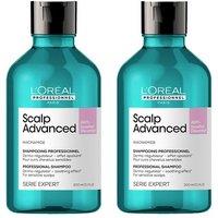 L'Oreal Professionnel Serie Expert Scalp Advanced Anti-Discomfort Dermo-Regulator Shampoo 300ml Double in Clear