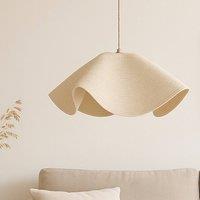 CGC Lighting Flora 64cm Cream Floppy Fabric Lampshade