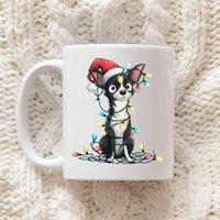 60 SECOND MAKEOVER Chihuahua Christmas Lights Mug in White