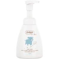 Ziaja Baby Face, Body&Hand Foam Wash For Children 250ml in White
