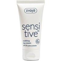 Ziaja Sensitive Skin Soothing Day Cream Spf20 50ml in White