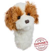 Daphne's Animal Driver Headcover- Cavapoo in White